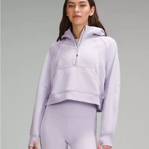 Lululemon purple scuba half zip (the gate)